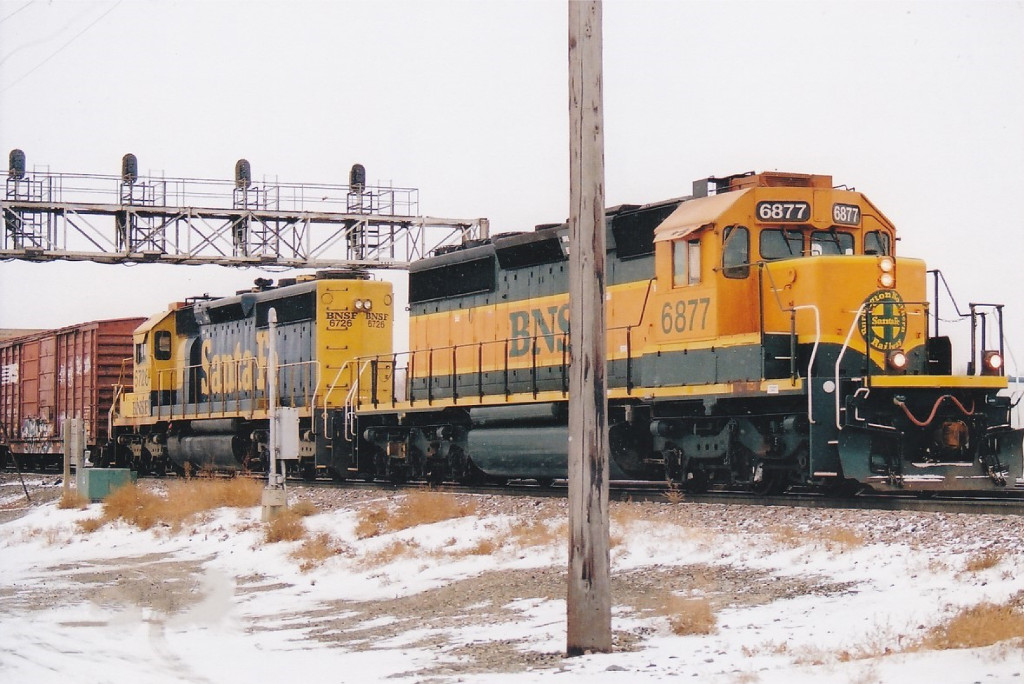 BNSF 6877 West